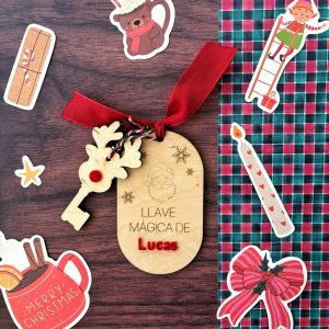 Llave mágica Papá Noel